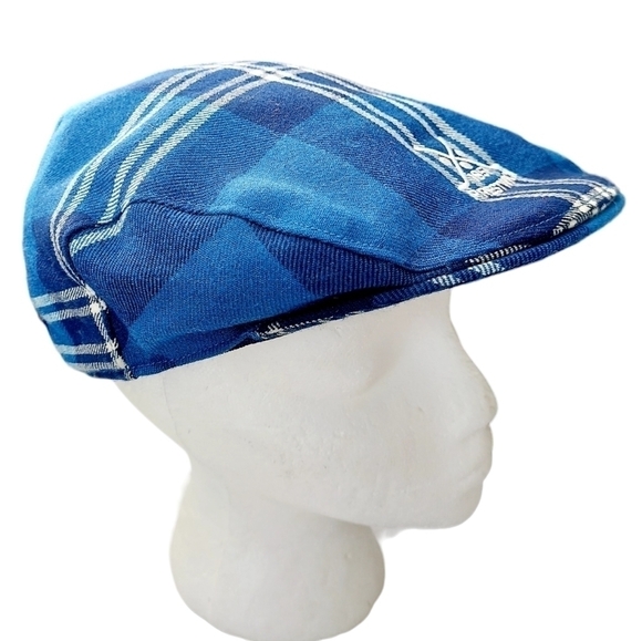 ICON Other - Icon Cabbie Hat Flat Cap Large 7 3/8 Newsboy Golf Plaid Peaky Blinders Hipster